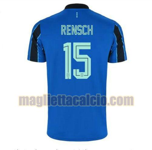 maglia devyne rensch 15 ajax uomo seconda 2021-2022