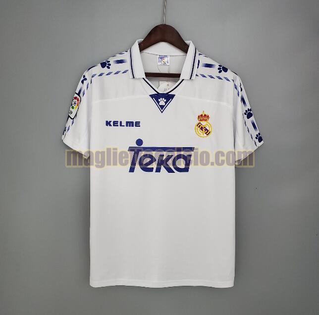 maglia divisa manica corta real madrid uomo prima 1996-1997