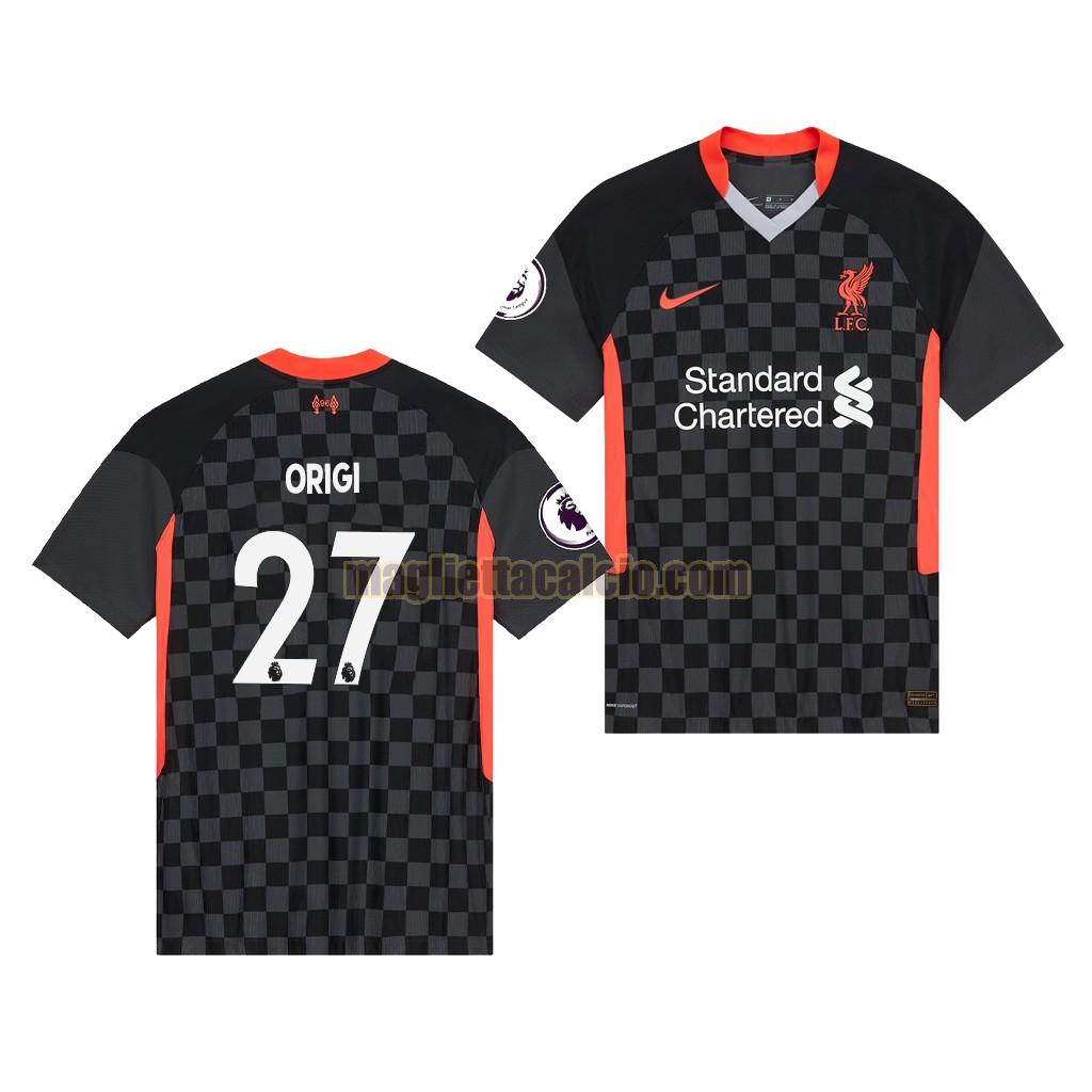 maglia divock origi 27 liverpool uomo terza 2020-2021