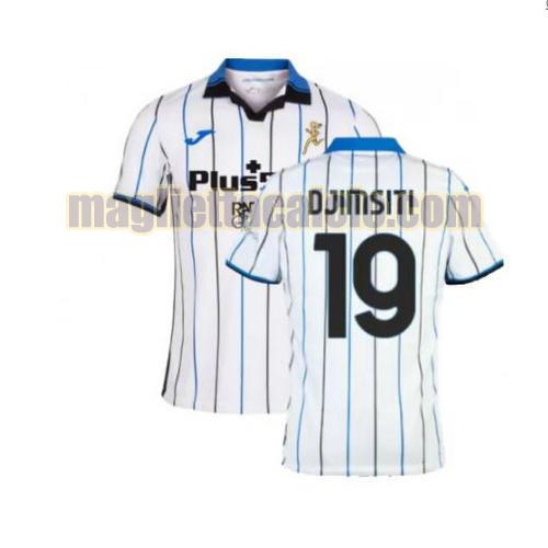 maglia djimsiti 19 atalanta b.c uomo seconda 2021-2022