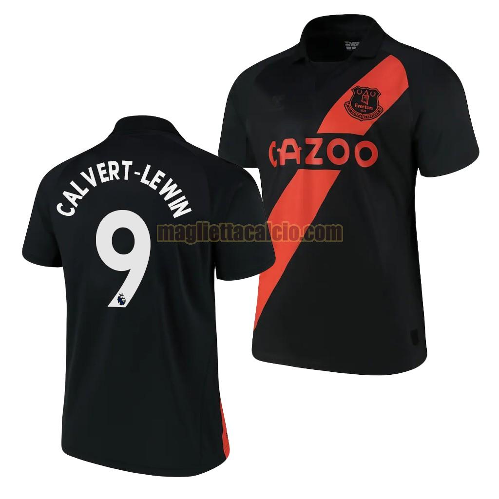 maglia dominic calvert lewin 9 everton uomo seconda 2021-2022