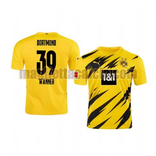 maglia dominik wanner 39 borussia dortmund uomo prima 2020-2021