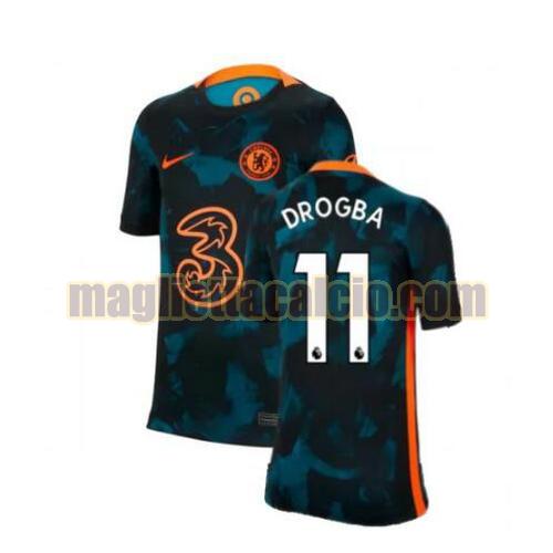 maglia drogba 11 chelsea uomo terza 2021-2022