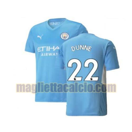 maglia dunne 22 manchester city uomo prima 2021-2022