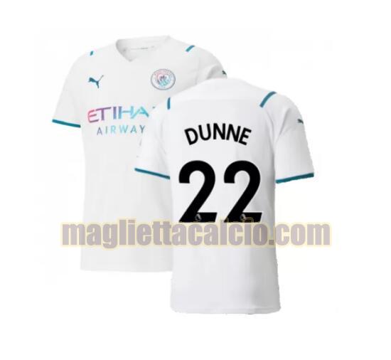 maglia dunne 22 manchester city uomo seconda 2021-2022