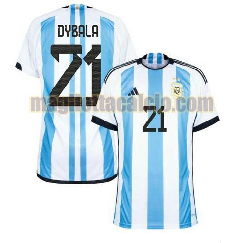 maglia dybala 21 argentina uomo prima 2022