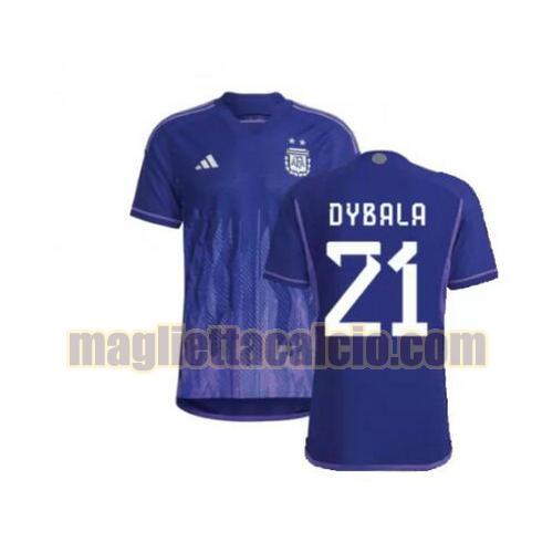 maglia dybala 21 argentina uomo seconda 2022