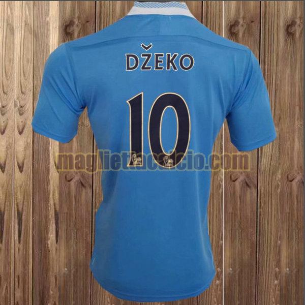 maglia dzeko 10 manchester city uomo blu prima 2011-2012