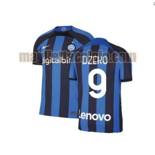 maglia dzeko 9 inter milan uomo prima 2022-2023