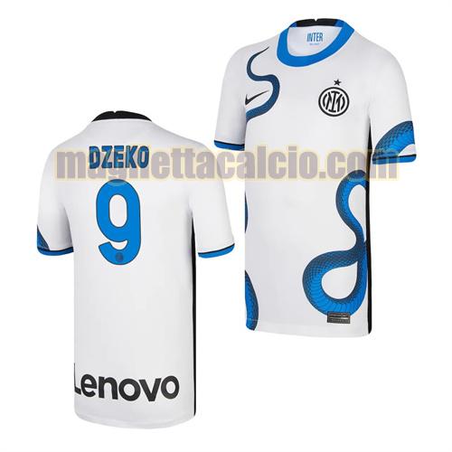 maglia edin dzeko 9 inter milan uomo seconda 2021-2022