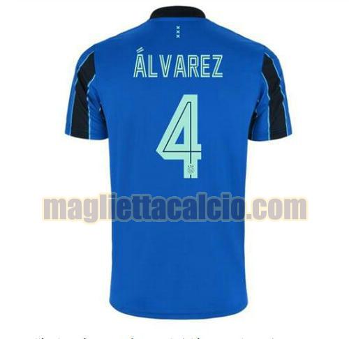 maglia edson alvarez 4 ajax uomo seconda 2021-2022