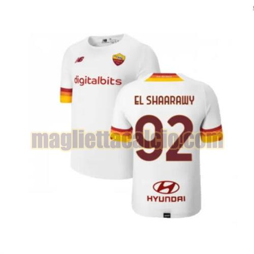 maglia el shaarawy 92 as roma uomo seconda 2021-2022