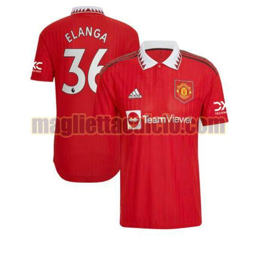 maglia elanga 36 manchester united uomo prima 2022-2023