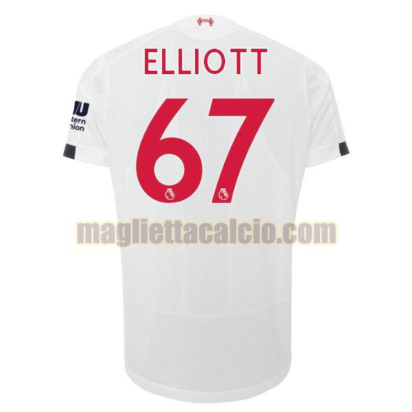 maglia elliott 67 liverpool uomo seconda divise 2019-2020