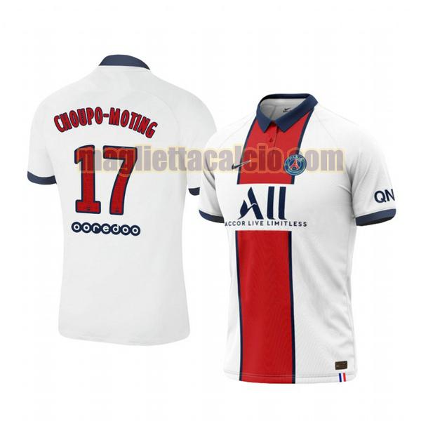 maglia eric maxim choupo moting 17 paris saint germain uomo seconda 2020-2021