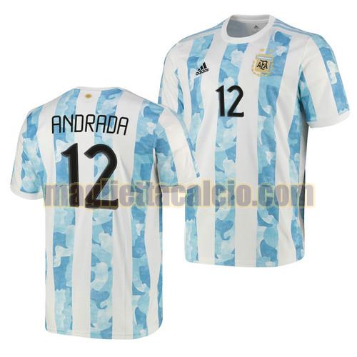 maglia esteban andrada 12 argentina uomo prima 2021-2022