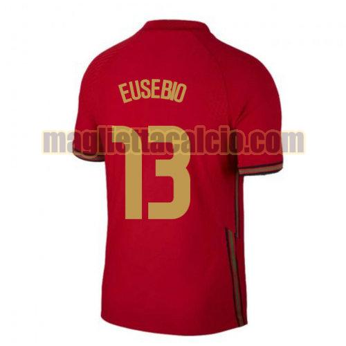 maglia eusebio 13 portogallo uomo prima 2020-2021