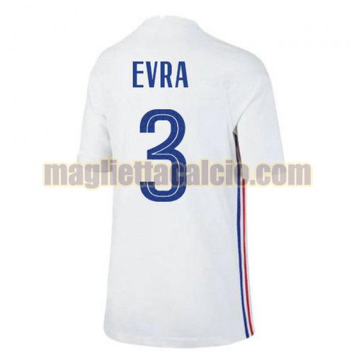 maglia evra 3 francia uomo seconda 2020-2021