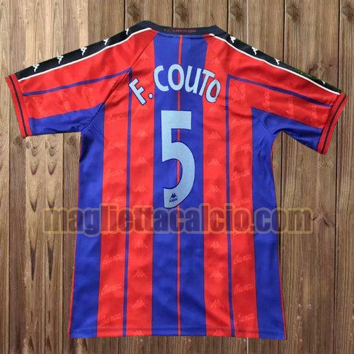 maglia f.couto 5 barcellona uomo prima divisa 1997-1998
