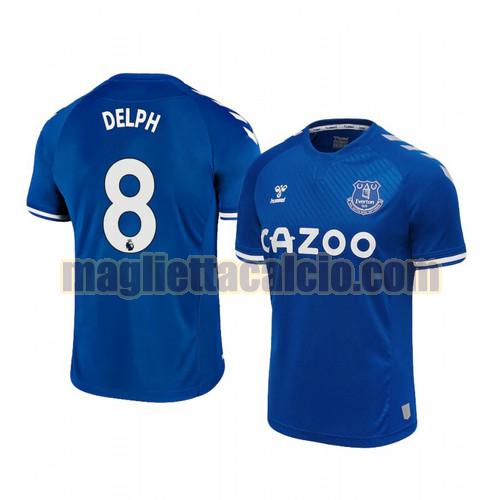 maglia fabian delph 8 everton uomo prima 2020-2021