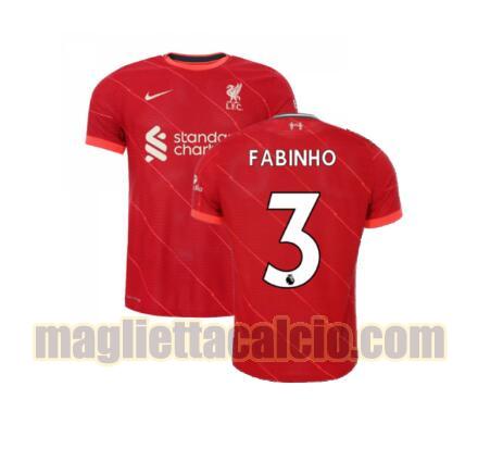 maglia fabinho 3 liverpool uomo prima 2021-2022