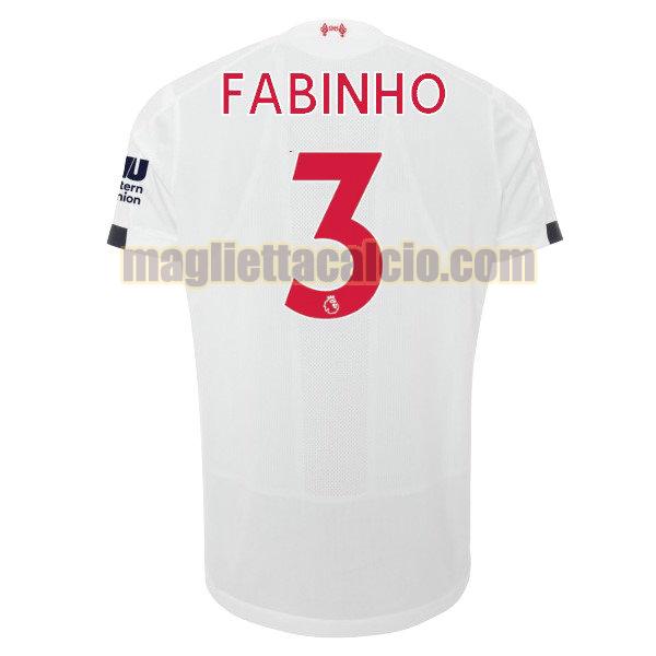 maglia fabinho 3 liverpool uomo seconda divise 2019-2020