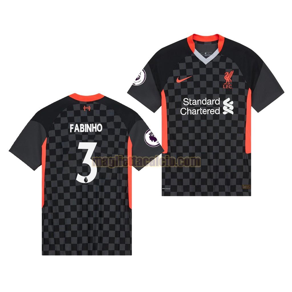 maglia fabinho 3 liverpool uomo terza 2020-2021