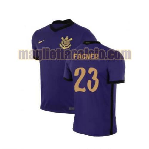 maglia fagner 23 corinthians paulista uomo terza 2021-2022