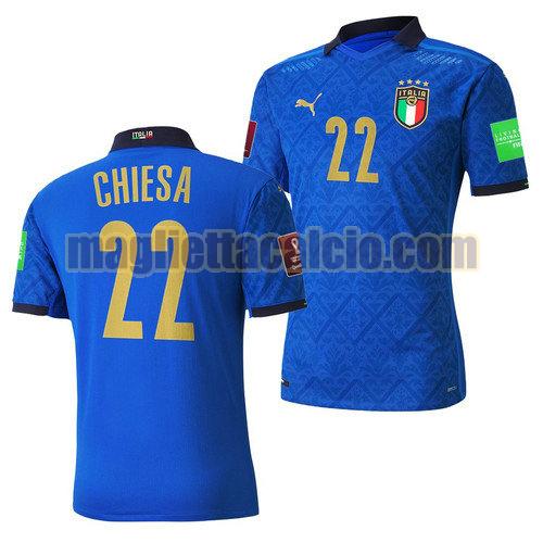 maglia federico chiesa 22 italia uomo prima 2022