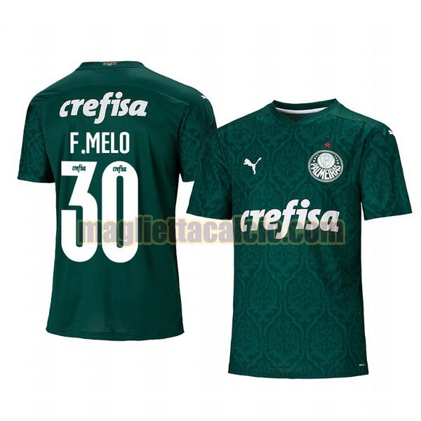 maglia felipe melo 30 palmeiras uomo prima 2020-2021