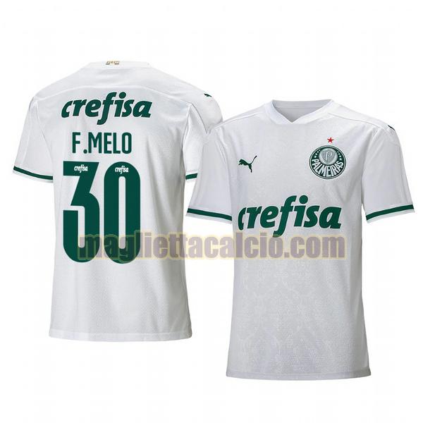 maglia felipe melo 30 palmeiras uomo seconda 2020-2021