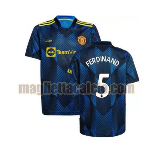 maglia ferdinand 5 manchester united uomo terza 2021-2022