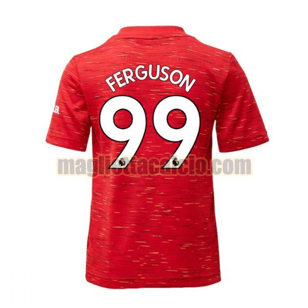 maglia ferguson 99 manchester united uomo prima 2020-2021