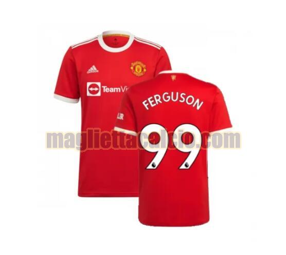 maglia ferguson 99 manchester united uomo prima 2021-2022