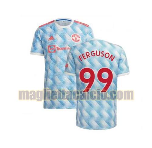 maglia ferguson 99 manchester united uomo seconda 2021-2022