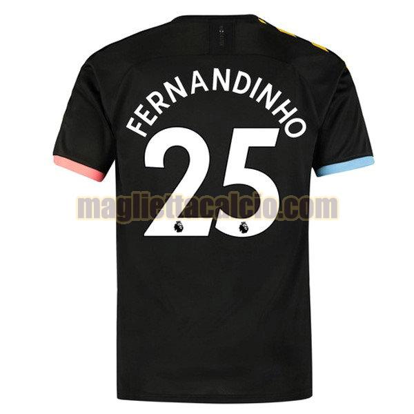 maglia fernandinho 25 manchester city uomo seconda divise 2019-2020