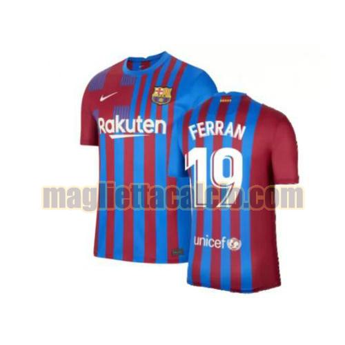 maglia ferran 19 barcellona uomo prima 2021-2022