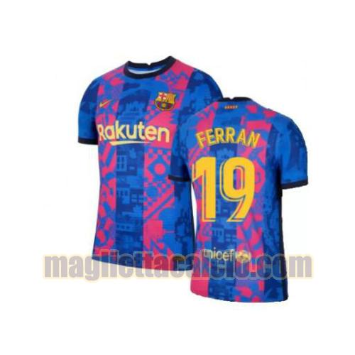 maglia ferran 19 barcellona uomo terza 2021-2022