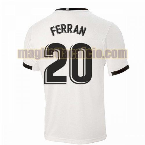 maglia ferran 20 valencia uomo prima 2020-2021