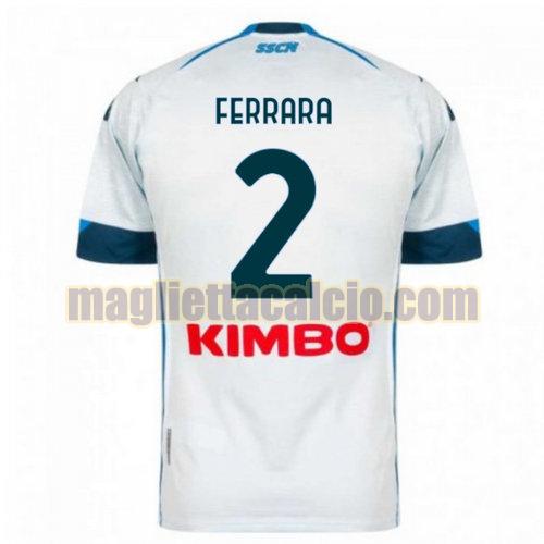 maglia ferrara 2 napoli uomo seconda 2020-2021