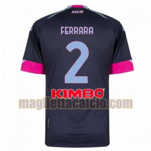 maglia ferrara 2 napoli uomo terza 2020-2021