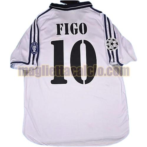 maglia figo 10 real madrid uomo prima divisa 2001-2002