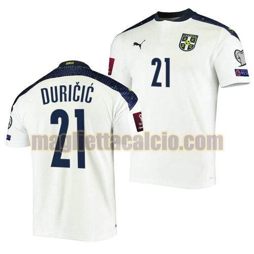 maglia filip duricic 21 serbia uomo seconda 2022