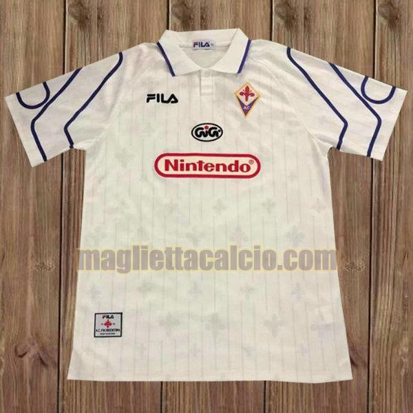 maglia fiorentina uomo bianca seconda divisa 1997-1998