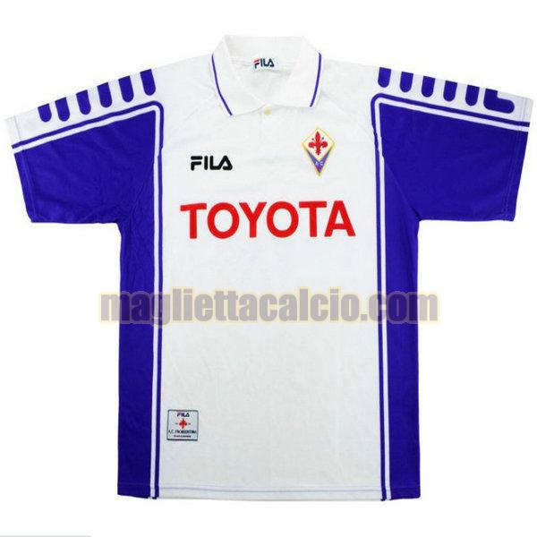 maglia fiorentina uomo bianca seconda divisa 1999-2000