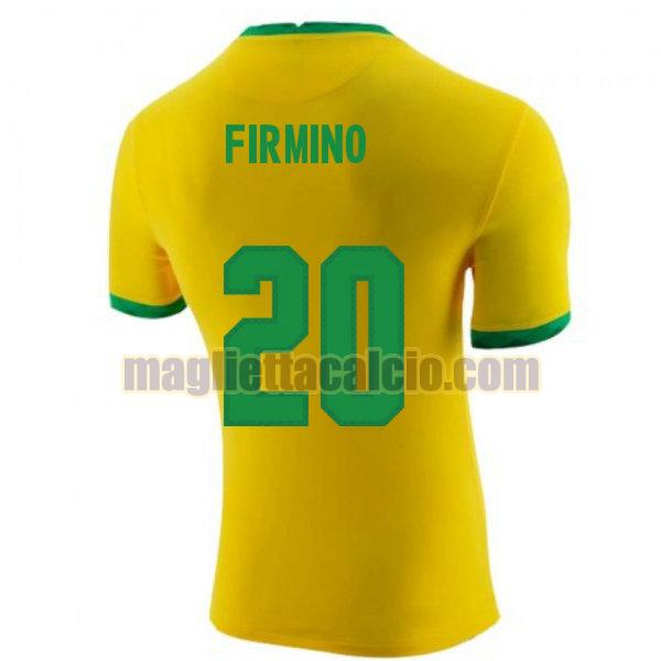 maglia firmino 20 brasile uomo prima 2020-2021