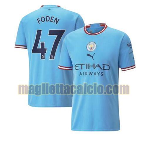 maglia foden 47 manchester city uomo prima 2022-2023