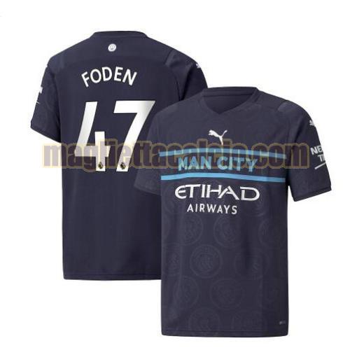 maglia foden 47 manchester city uomo terza 2021-2022