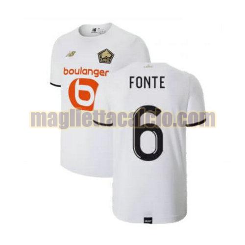 maglia fonte 6 lille uomo seconda 2021-2022