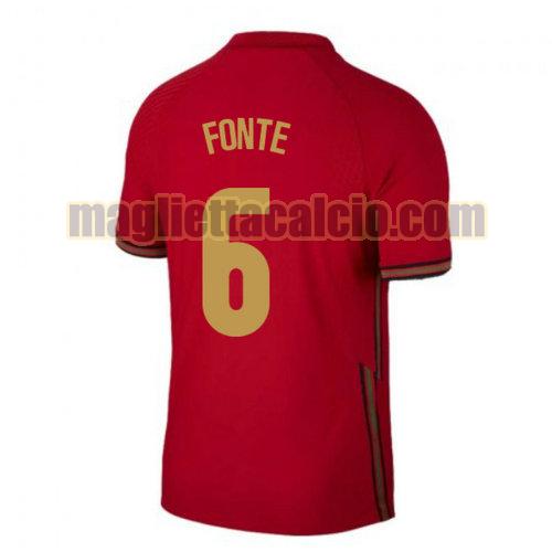 maglia fonte 6 portogallo uomo prima 2020-2021